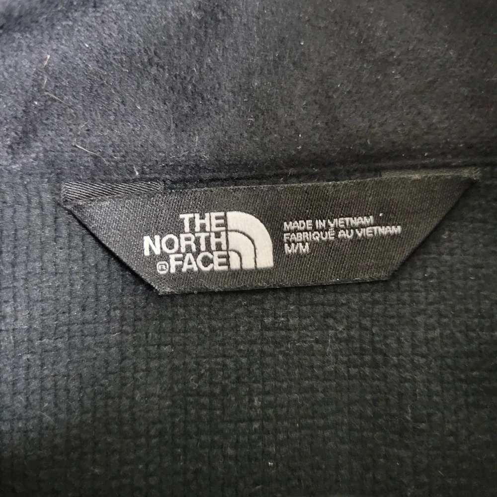 The North Face Mens Medium Solid Black Performance Stretch Full Zip Jacket
